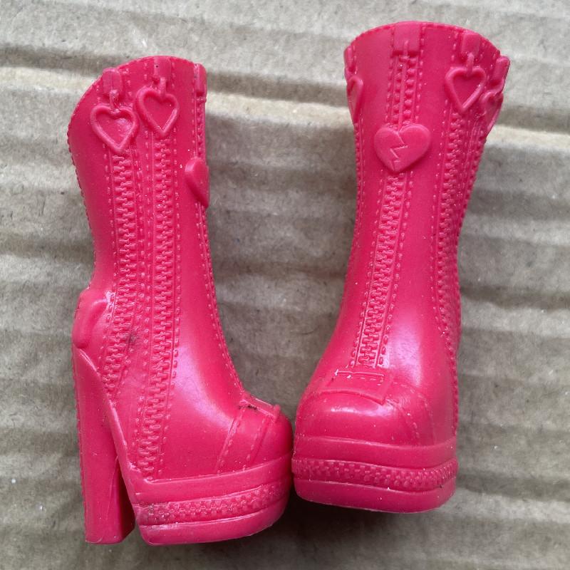 Original Rainbow Big Sister Doll Shoes Accessories Girls Doll High-Heels Martin Boots Casual Wearing Dressing Toy Parts