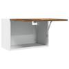 Lyon Wall Mounted Cabinet Rustic Wood Look 60 x 31 x 40 cm Engineered Wood