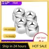 Para Mercedes Benz 4 Piezas Aleación Coche Rueda Neumático Vástago de Válvula Tapas Cubierta de Aire para Neumáticos Para Mercedes Benz W212 W222 W211 W214 W205 W204 W213