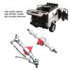 Aluminum Alloy Complete Front Rear Axle For 1/12 MN D90 RC Car Part RC Car Accessories Replacement Parts RC Upgrade Part