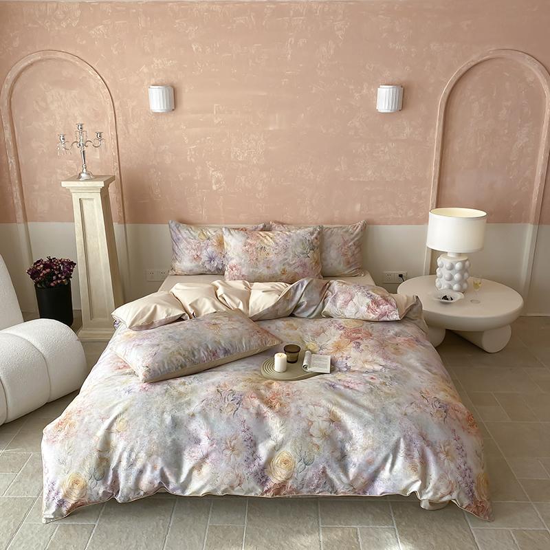 

Svetanya 1000TC Egyptian Cotton Bedding Sets Linens Solid Sheet Pillowcase Blanket Cover King Queen Europe Size Flat Sheet Style&Queen