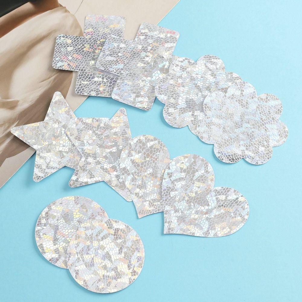 Star Disposable Nipple Patch Heart Shape Nipple Petals Pad Soft Invisible Breast Stickers Beach
