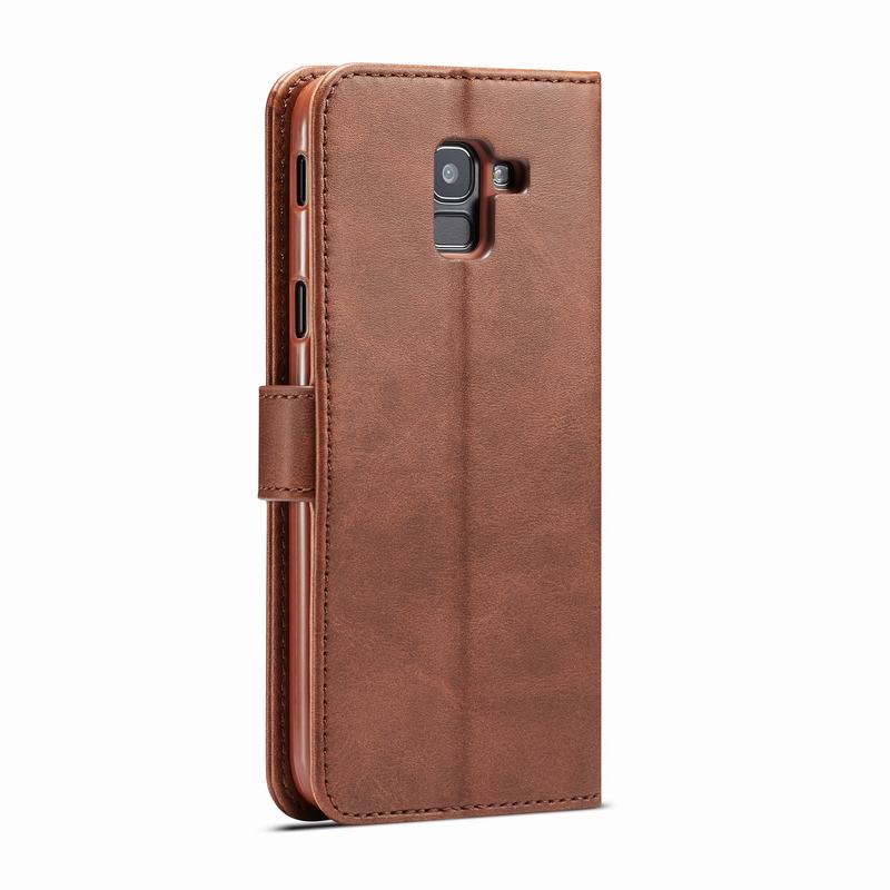 Telefoonhoesje Voor Samsung Galaxy J6 Plus Hoesje Flip Portemonnee Magnetische Cover Voor Samsung J4 J6 Plus 2018 Hoesje Luxe Leer Cover Capa