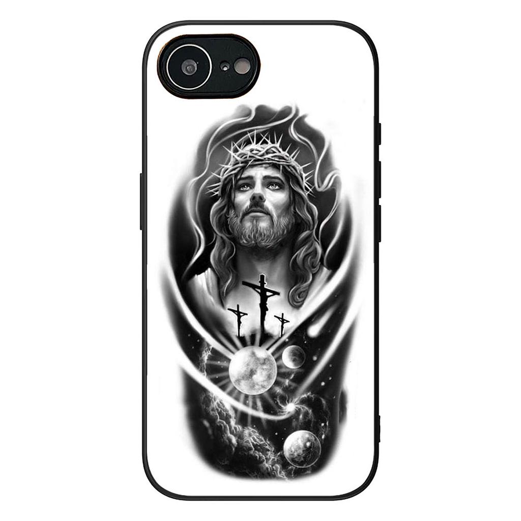 God Jesus Christian Jehovah Cross Christ Case for Motorola Moto E13 E20 E32 E22 E14 E15 G32 G60 G72 G7 G8 G82 G9 Plus Power