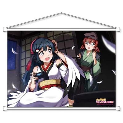 Love Live Nijigasaki High School Idol Club B2 Tapestry Setsuna Emma [2] Approx. 51.5 X 72.8 Cm Made of Rare Suede T2201242