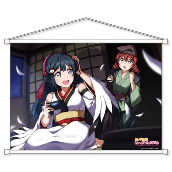 

Kadokawa Love Live Нидзигасаки Старшая школа Клуб идолов B2 Гобелен Сэцуна Эмма [2] Прибл. 51,5 x 72,8 см Сделано из редкой замши T2201242