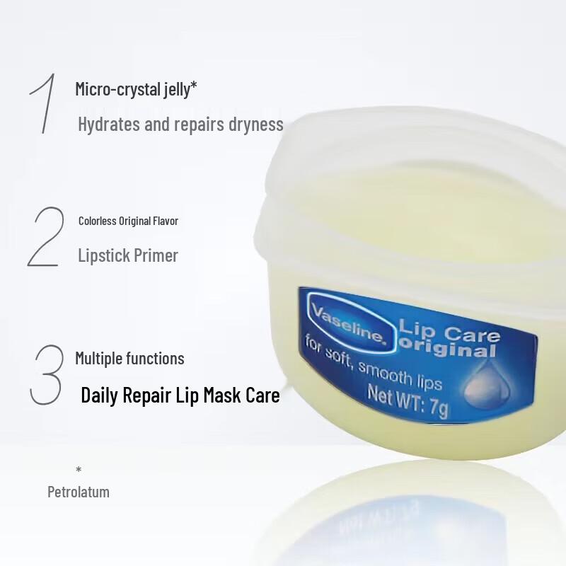 Vaseline Lip Balm & Dove Nourishing Shampoo Set