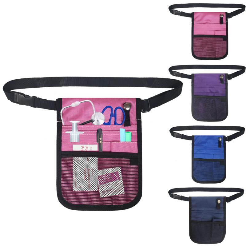 Nurse Organize Pack Multi Compartment Waterproof Thicken Oxford Fabric Nursing Waist Bag Nursing Organize Pack Nursing Pack Belt