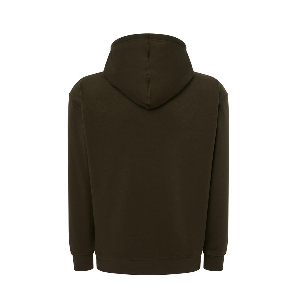 JHK Unisex Adult Plain Full Zip Hoodie