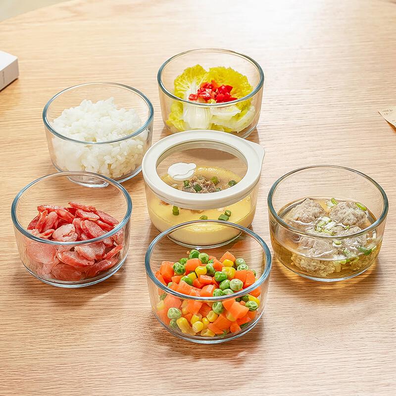 Genasi High Borosilicate Glass Steamer & Microwave Bowl with Lid