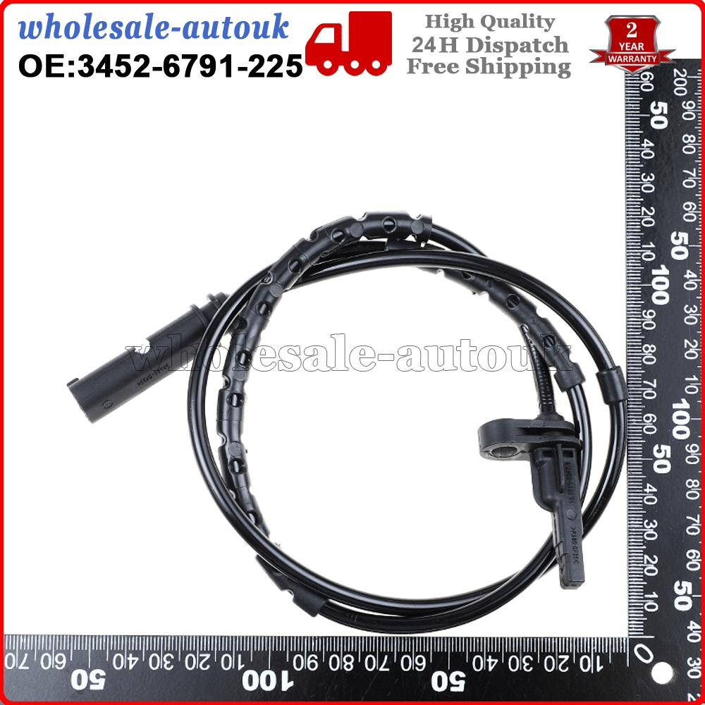 2PCS ABS Wheel Speed Sensors Rear for BMW 1 2 3 4 Series F20 F21 F31 34526791225