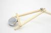 Metal Retractable Pull Chain Reel ID Card Badge Keychain Holder  Belt Clip