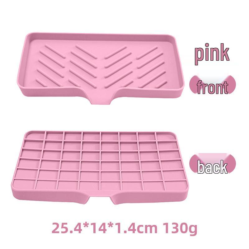 Silikon-Seifenschale im japanischen Stil: Kreatives Ablaufrinnen-Aufbewahrungsfach für Bad und Küche