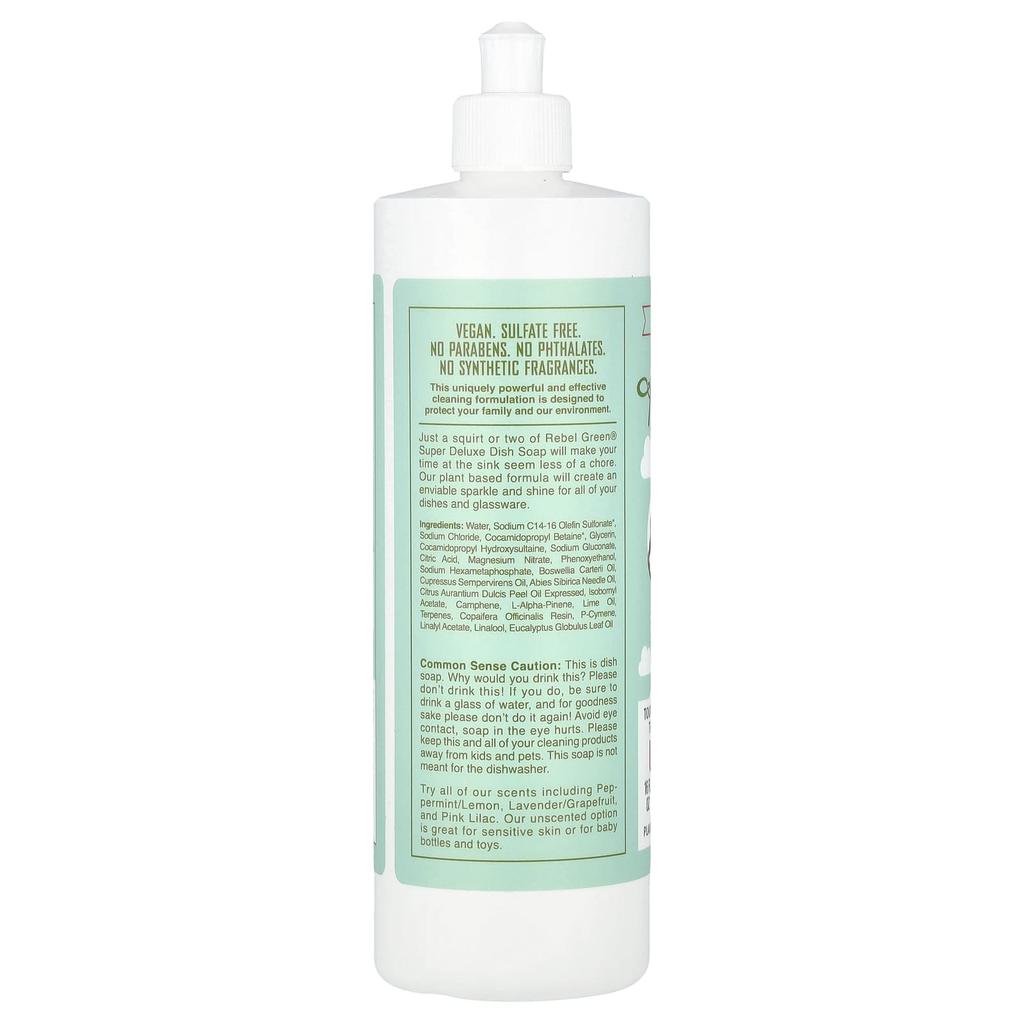 Ultra Clean Dish Soap, Frankincense & Pine, 473 Ml (16 Fl Oz)