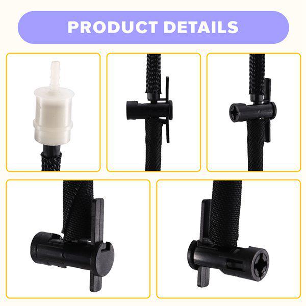 03N130235A: Compatible Fuel Return Hose for Volkswagen Passat Injector Oil Leak