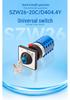 Zhuochao SZW26-20C/D404.4Y Lockable Single Hole Rotary Switch
