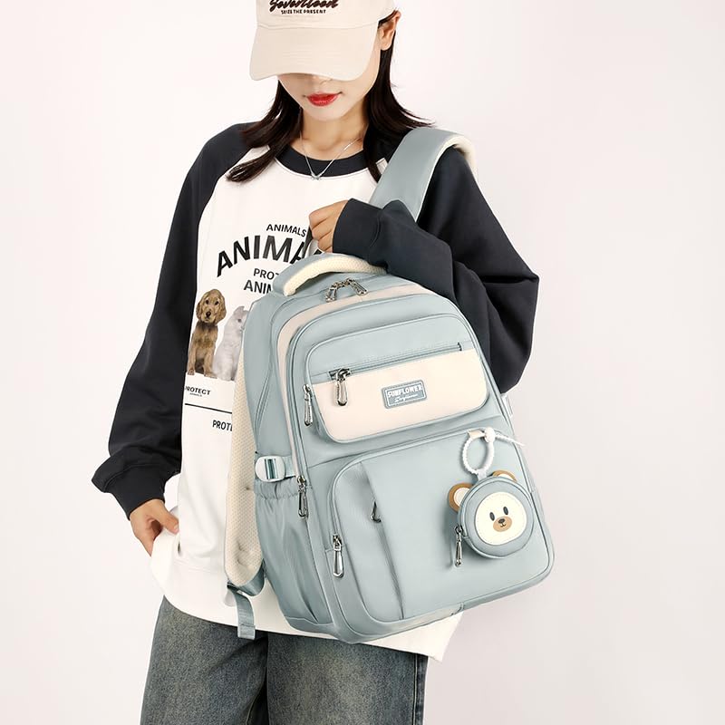 Korean Large for High School Elementary School Junior High School Lightweight Casual Outdoor [ZESU] Backpack, Capacity, School, Students, Women,