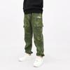 Korean Style Boys Casual Cargo Pants For Big Kids Autumn