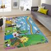 A-Adventure Cartoon T-Time Bathroom Mat Kids Room Bedroom Decoration Balcony Anti-Slip Doormat Living Room Welcome Rug