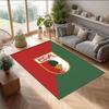 FC Augsburg FC Soccer Football Pattern Soft Area Rug Non Slip Indoor Floor Carpet Sports Decor Mat for Bedroom