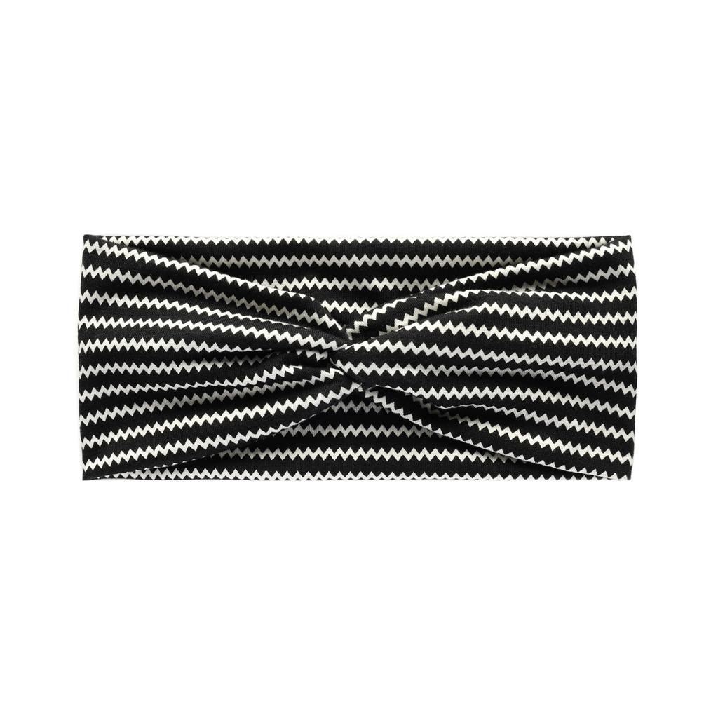 Frühling/Sommer Cashew Perücke Kreuz Damen Stirnband Böhmisch Sportlich Dünner Druck Geknotete Haaraccessoires Stirnband