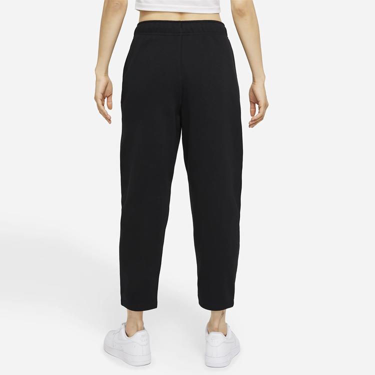 Nike Colecția Sportswear Essentials Curve Pantaloni Cropped Fleece Femei Partea de Jos Negru DD5637-010