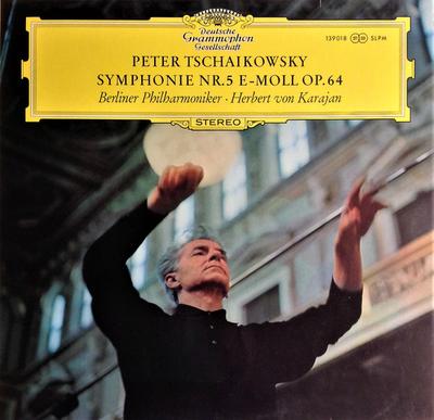 LP Record BERLINER PHILHARMONIKER CONDUCTED B  Tchaikovsky Symphonie Nr. 5 EMoll SLPM139018 Deutsche Grammo 1966 Germany Classical Used
