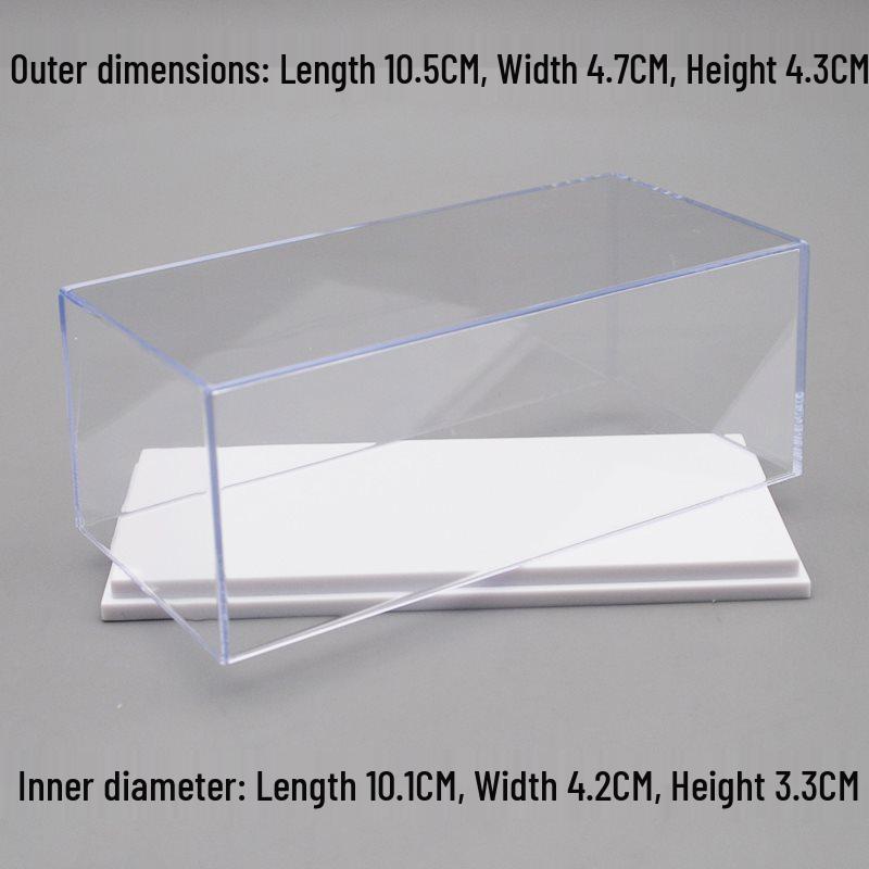 HD Car Model Display Box: Transparent Acrylic Dust Cover