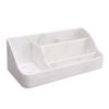 5 Grid Makeup Organizer Silicone Cosmetic Storage Box Makeup Desk Organizer for Cosmetics Skincare