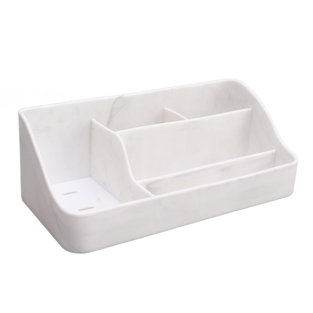 5 Grid Makeup Organizer Silicone Cosmetic Storage Box Makeup Desk Organizer for Cosmetics Skincare