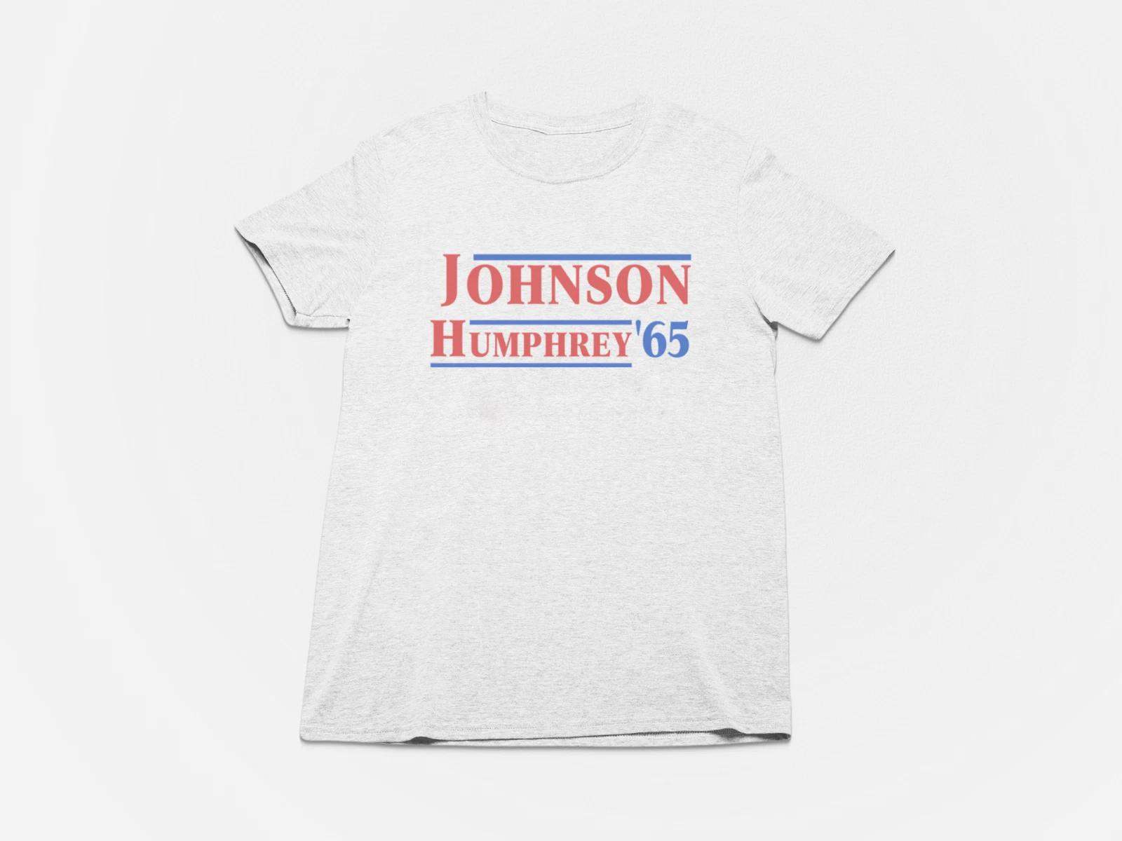 Lyndon B. Johnson & Hubert H. Humphrey Tshirt, (1965-1969), Political, Campaign XL