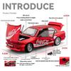 1/24 BMW M3 E30 Soda Version Boxed BMW Alloy Car Model, Suitable for Toy Cars for Children Aged 3-12 Years Old, Adults Can Collect Ornaments and Gifts