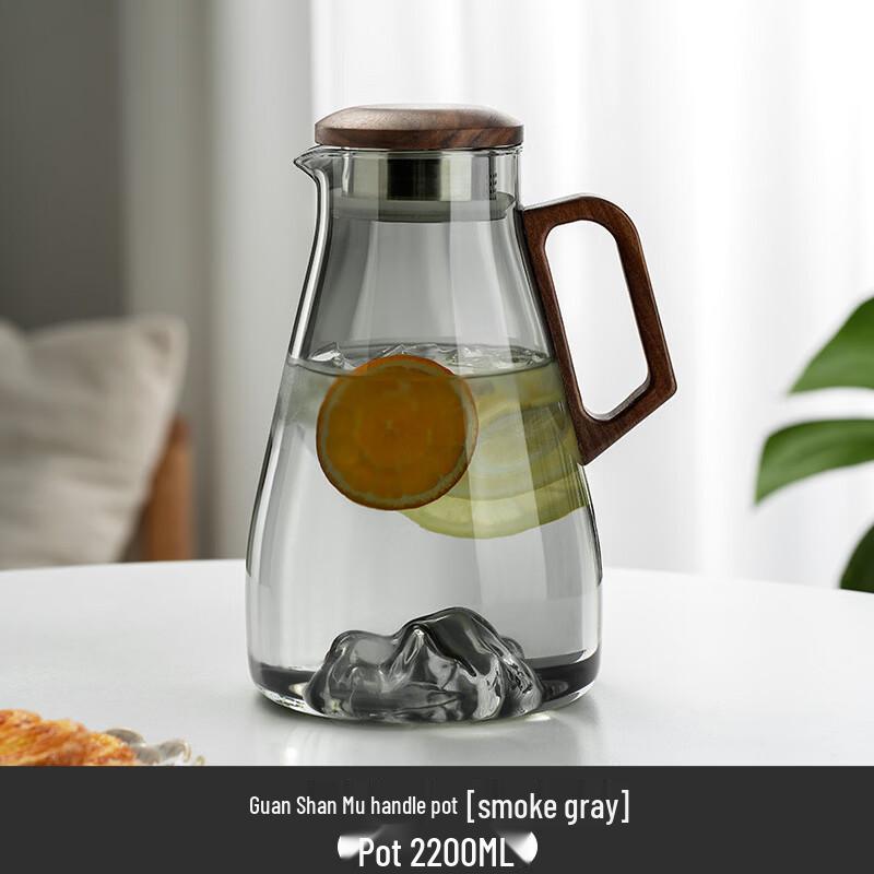 Hayoo High Borosilicate Glass Heat-Resistant Water Pitcher Set