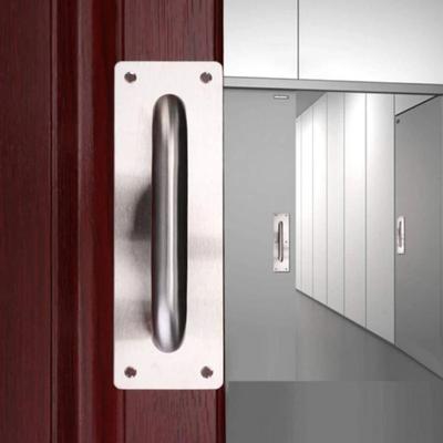 Safety Door Door Plate Handle Stainless Steel Gate Door Handle Heavy Duty Barn Door Pull  Push