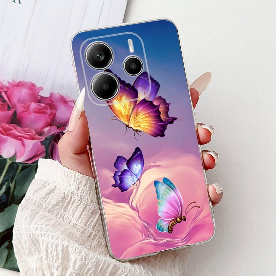 For Cover Xiaomi Redmi Note 14 4G Phone Case Luxury Marble Machine Soft Silicone Slim TPU Funda For Redmi Note 14 4G Note14 Capa