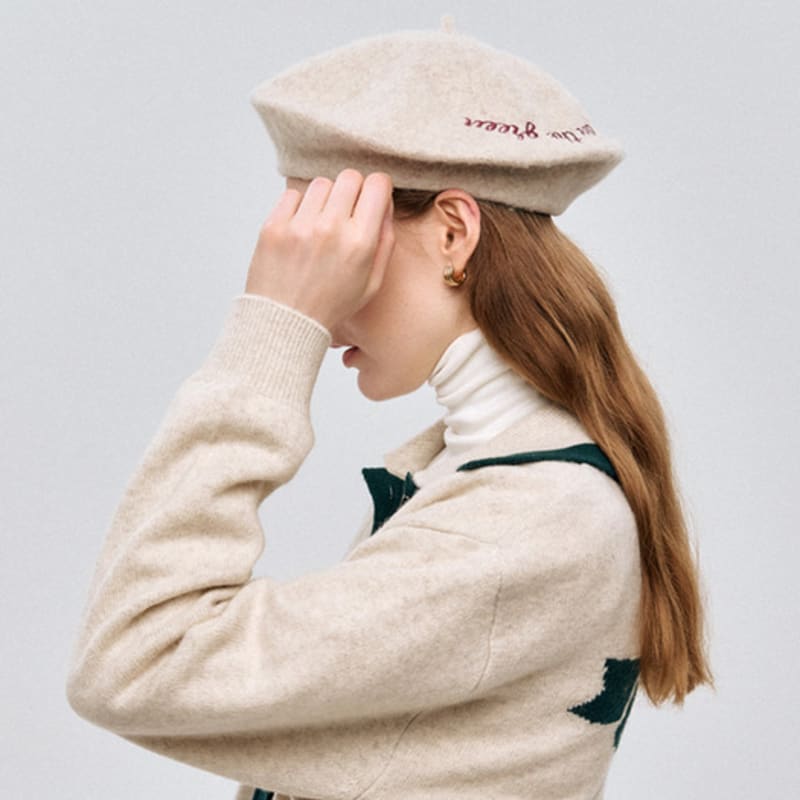 Le Sonnet Sporty Beret_Beige