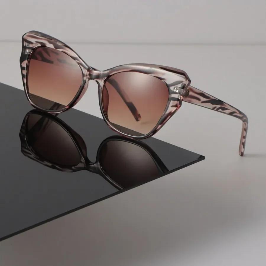 Fashion Sunglasses Women Men Cat Eye Mirror Clear Retro Eyewear Sexy Designer Brand Black Sun Glasses For Female Male