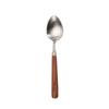 304 stainless steel steak knife and fork spoon, walnut western food spoon, high-value spoon, fork, meal spoon, spoon