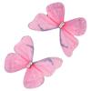 36PCS Two Layers Colorful Butterfly Decor Organza Fancy Butterfly Ornament Butterflies  Wedding