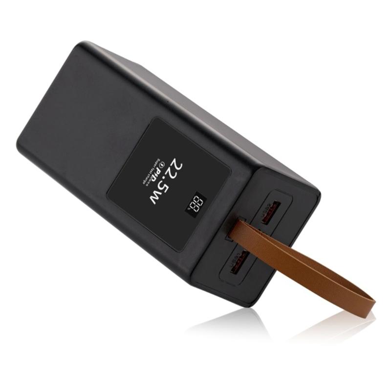 

Quick Charging 22.5W Interchangeable Power Cores Kit Expandables Battery Capacity Overcharge Short Circuit Protections чорний