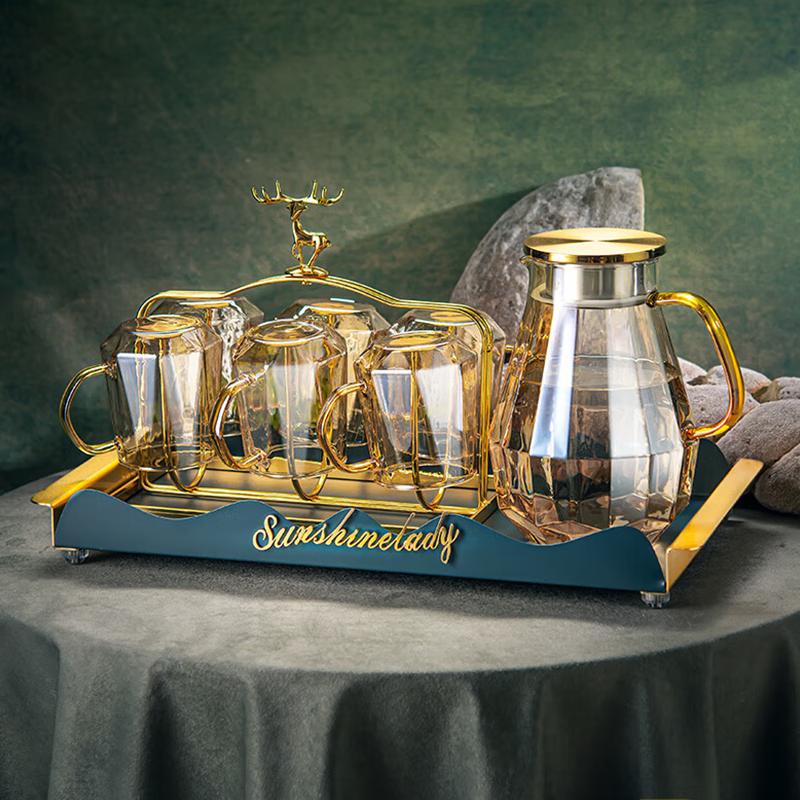 Yongduo High Borosilicate Glass Cold Water Pitcher