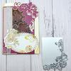 Rose Flower Frame Cutting Dies DIY Scrapbooking Card Making Paper Craft Decor