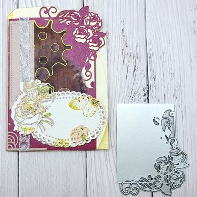 Rose Flower Frame Cutting Dies DIY Scrapbooking Card Making Paper Craft
