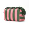 Large Capacity Cosmetic Bag Ruffle Travel Pouch Multipurpose Storage Bag  Daily Use