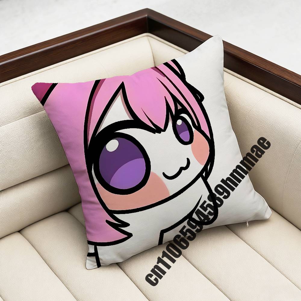 Cartoon DDorothy Doro Throw Pillow Case Sham 45x45cm 40x40cm Square Car Pillowcase Pad Cushion Cover