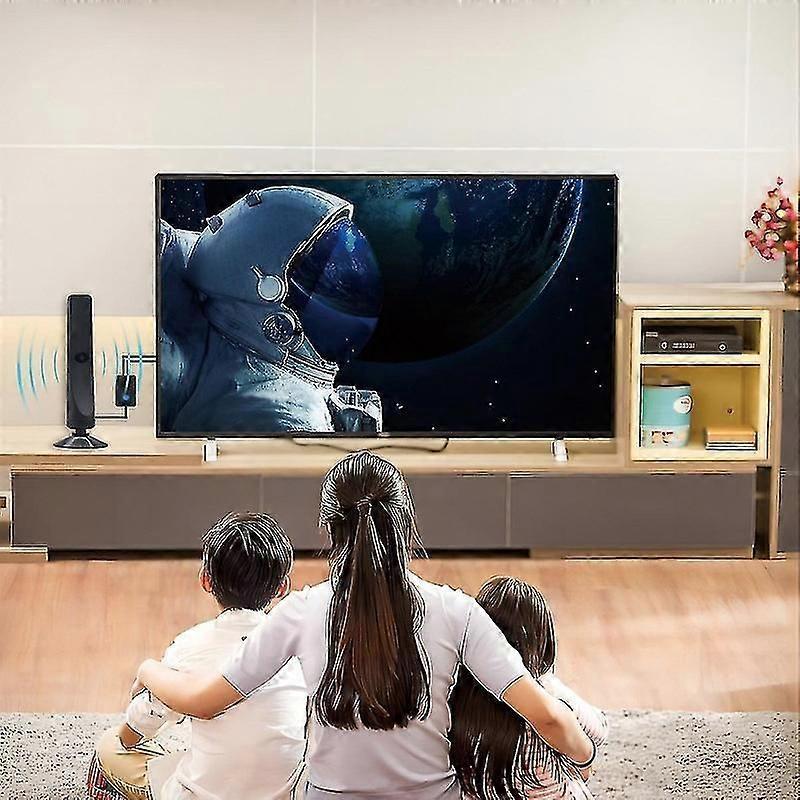 Rewave Digital TV Antenna Strong Suction Cup Design 50 Mile Range Reception Universal HD Channels Clear Signal Quality