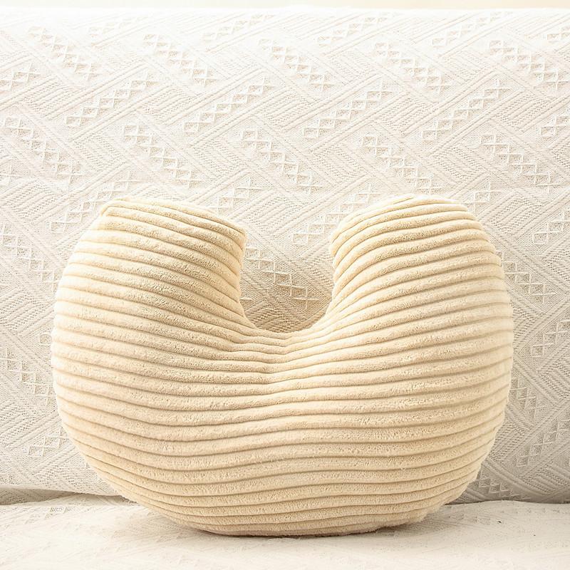 Flower U Cloud Shaped Plush Pillow Toy Cushion For Home Lounge Comfort Gift