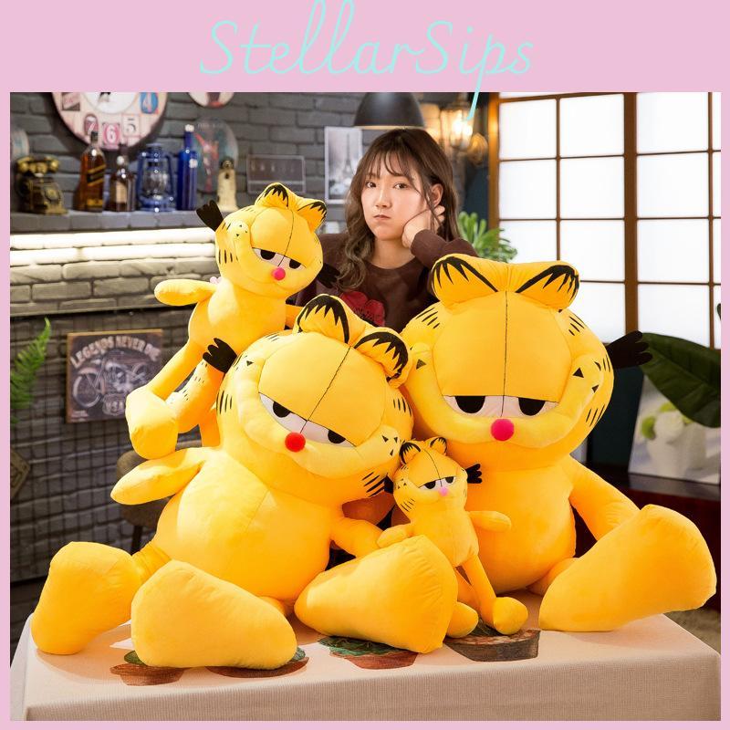 Character Cartoon Garfield Plush Doll Childrens Birthday Gift Home Decoration