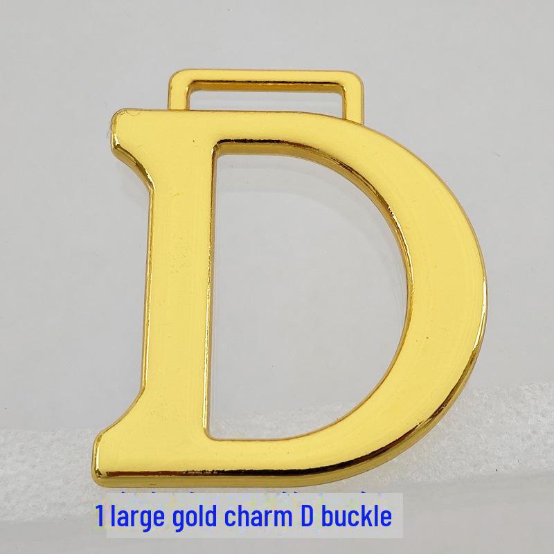 D-Shaped Pendant Buckle Spring Rod Handle Set for Saddle Bags