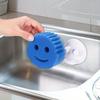 1PC Multi-functional Kitchen Rack with Smiling Sponge Holder for Sink and Bathroom